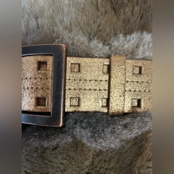 Vinage le château leather belt - Picture 7 of 9